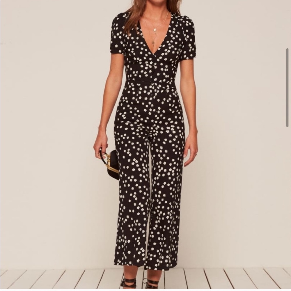 Reformation France Jumpsuit in Garland